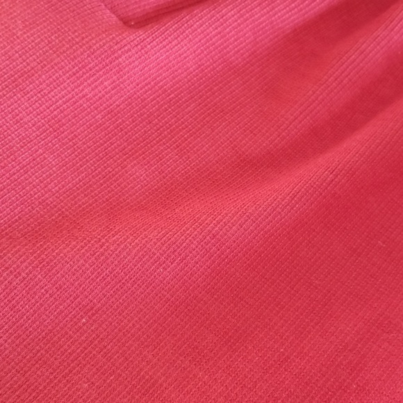 Lace Up Casual Ribbes Top - Picture 3 of 4